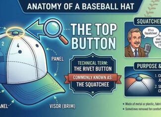 What is The Button On The Top of a Baseball Hat Called What is The Button On The Top of a Baseball Hat Called