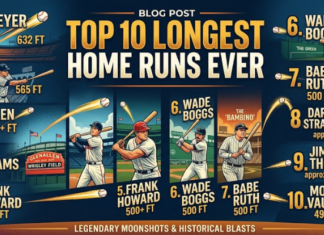 Top 10 Longest Home Runs Ever Top 10 Longest Home Runs Ever