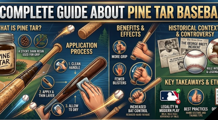 A Complete Guide about Pine Tar Baseball A Complete Guide about Pine Tar Baseball
