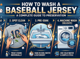 How to Wash Baseball Jersey How to Wash Baseball Jersey